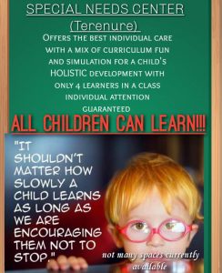 Special needs center